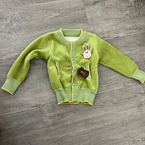 Unique sweater originally purchased from a boutique listed as 3-6 months